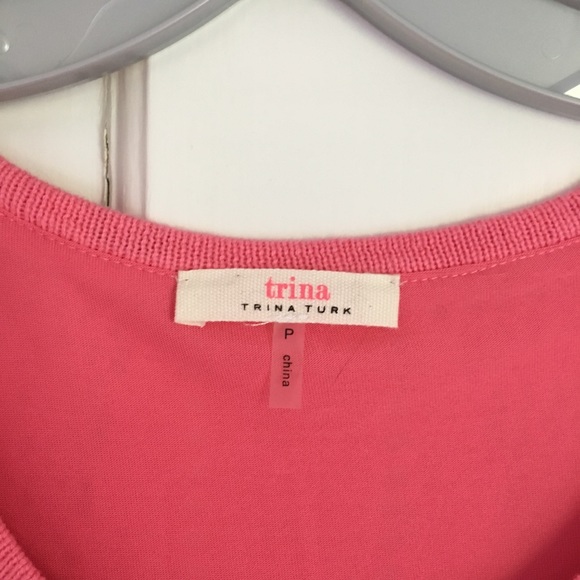 Trina Turk pink crochet dress - Picture 3 of 3